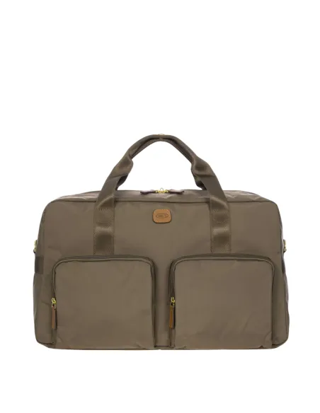 Duffle Bag with two front pockets X-Collection, Nut