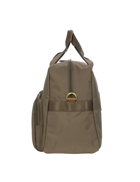 Borsone cabina Brics con tasche esterne, nocciola