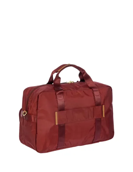 Borsone cabina Brics con tasche esterne, bordeaux