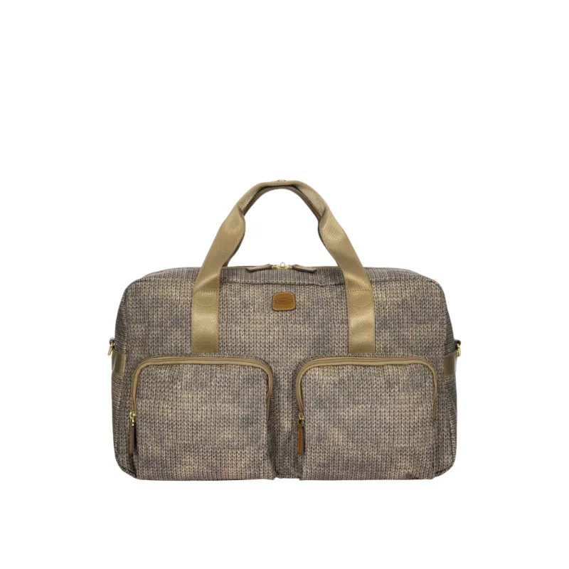 Brics X-Collection Seesack mit Außentaschen, Wool Nut