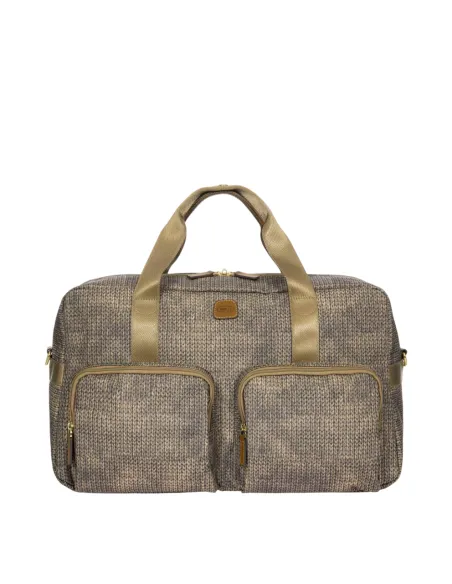 Brics X-Collection Seesack mit Außentaschen, Wool Nut