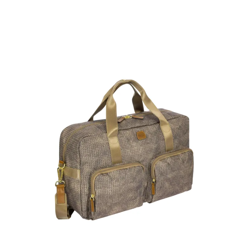 Borsone cabina Brics con tasche esterne, Wool Nut 2