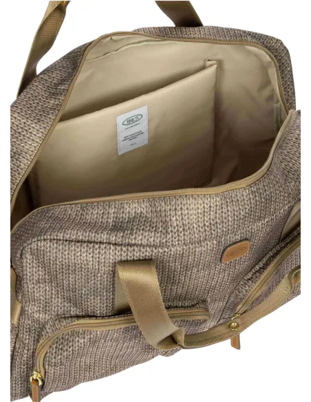 Brics X-Collection Seesack mit Außentaschen, Wool Nut