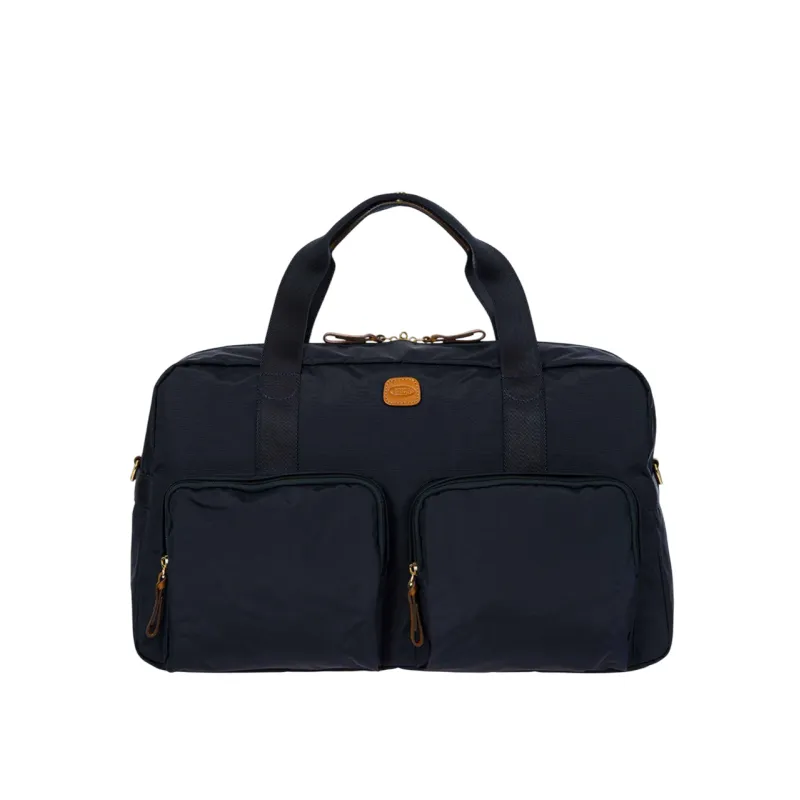 Duffle Bag with two front pockets X-Collection Ocean Blue