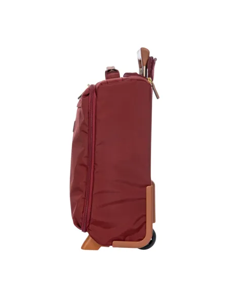 Bric's X-Collection Underseat Trolley, bordeaux