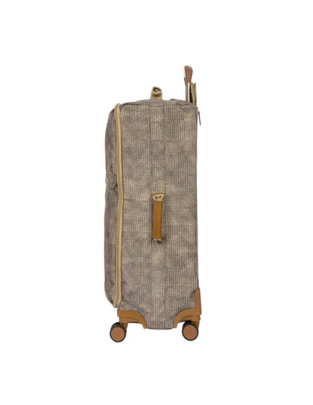 Mittelgroßer Trolley aus Recycling-Stoff Bric's X-Collection, wool nut