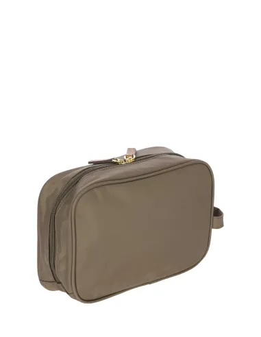 Necessaire in tessuto e pelle Brics...