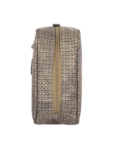 Necessaire in tessuto e pelle Brics...