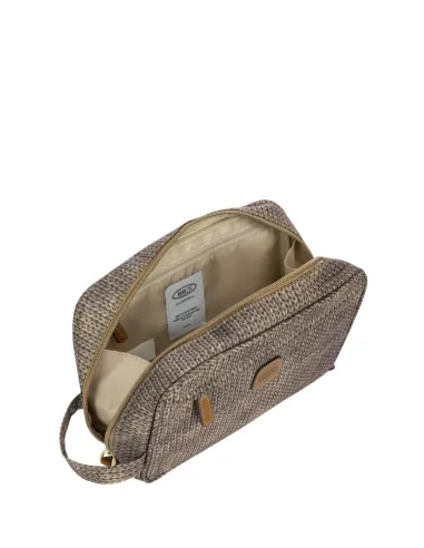 Necessaire in tessuto e pelle Brics...