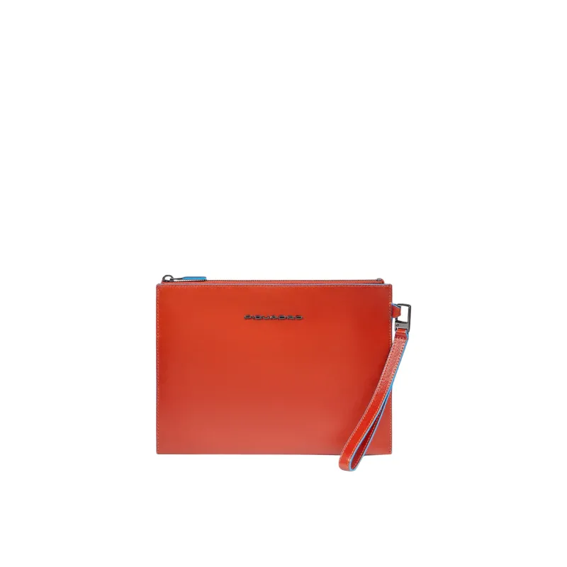 Pochette uomo porta iPad®mini Piquadro, arancio