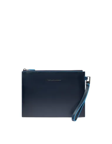 Piquadro Blue Square Small Leather...