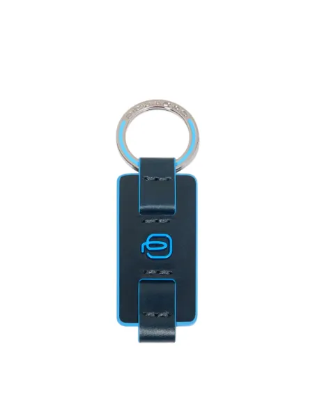 Men's key chain, blue