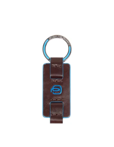 Men's key chain, dark brown