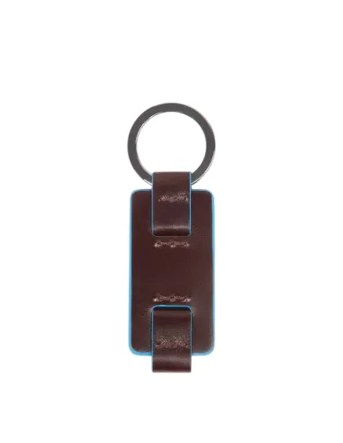 Men's key chain, dark brown