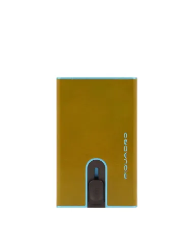 Piquadro Blue Square Credit card case...