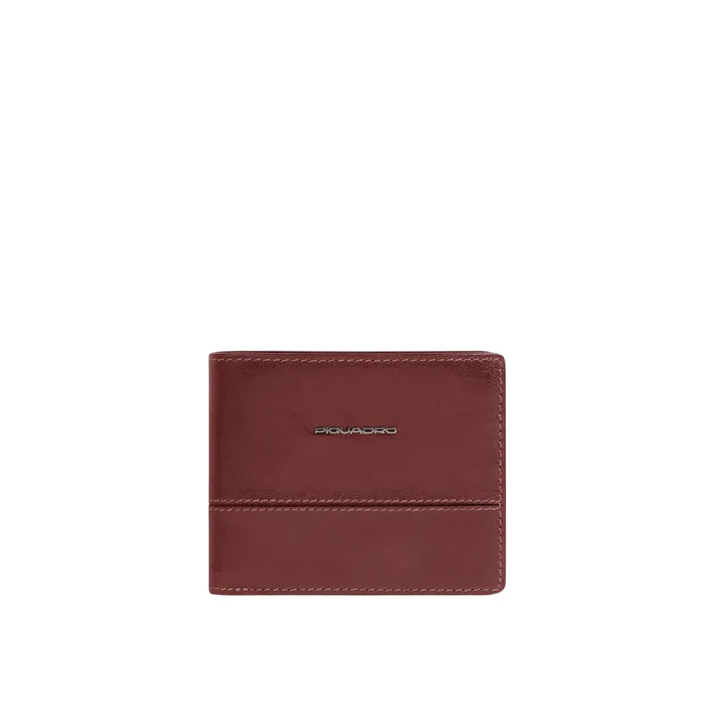 Piquadro Philip Men's Compact Leather Wallet with RFID,... 2