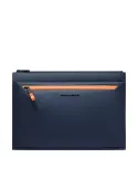 Pochette in tessuto impermeabile porta iPad®Pro 12.9 Piquadro C2OW, blu