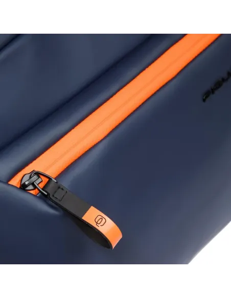 Pochette in tessuto impermeabile porta iPad®Pro 12.9 Piquadro C2OW, blu