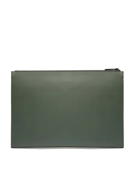 Piquadro C2OW iPad®Pro 12.9 waterproof fabric pouch, green