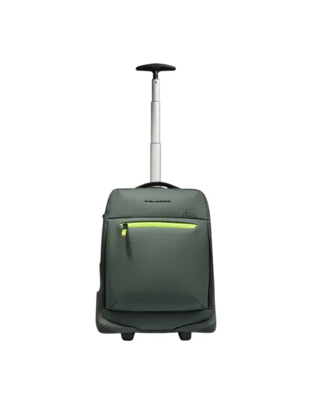 Zaino Trolley cabina da sotto sedile con porta pc Piquadro C2OW, verde
