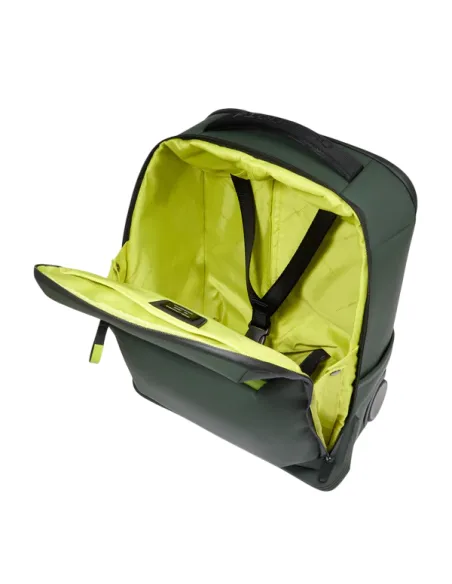 Zaino Trolley cabina da sotto sedile con porta pc Piquadro C2OW, verde