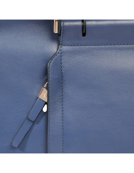 Shopping Piquadro Circle con porta pc, blu