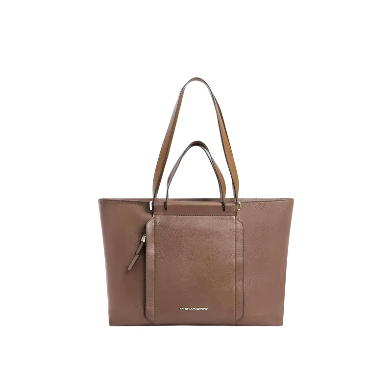 Piquadro Circle women's shopping bag with two handles,...