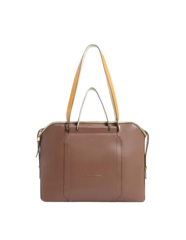 Borsa donna due manici in pelle...