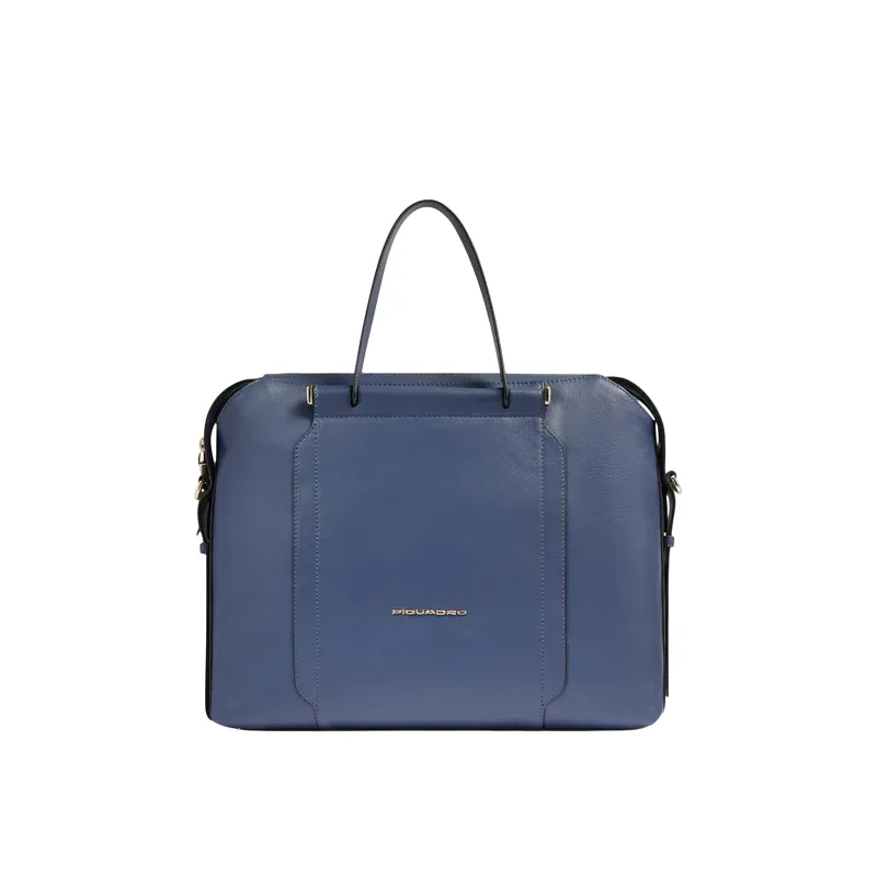 Piquadro Circle Computer and iPad® portfolio briefcase,...