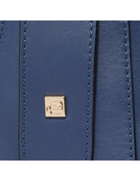 Piquadro Circle Computer and iPad® portfolio briefcase, sea blue