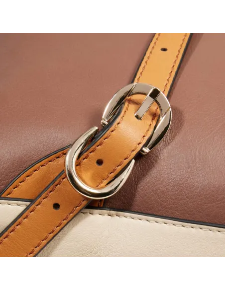 Women's iPad®Pro12.9" backpack PQ Circle, brown-beige