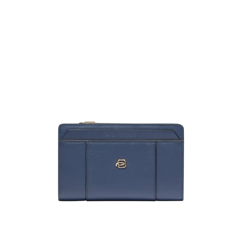 Piquadro Circle Damen Portemonnaie mittelgroß aus Leder...