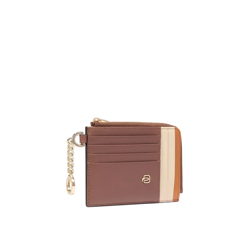 Bustina porta carte di credito con porta chiavi Piquadro... 2