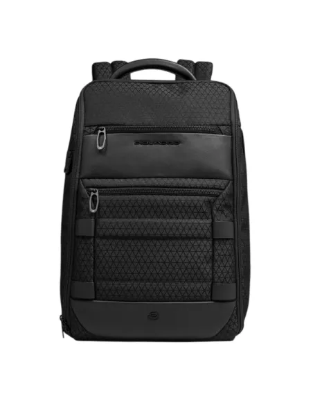 Piquadro Hex Modular Travel Backpack 2 in 1 with Laptop and iPad® Holder, black
