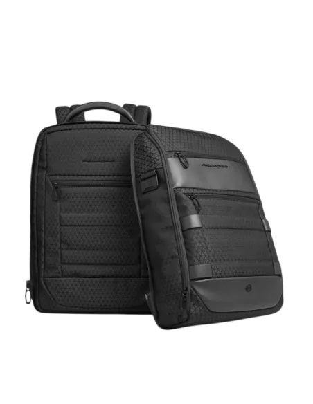Zaino da viaggio modulare 2 in 1 porta pc 15,6 Piquadro, nero