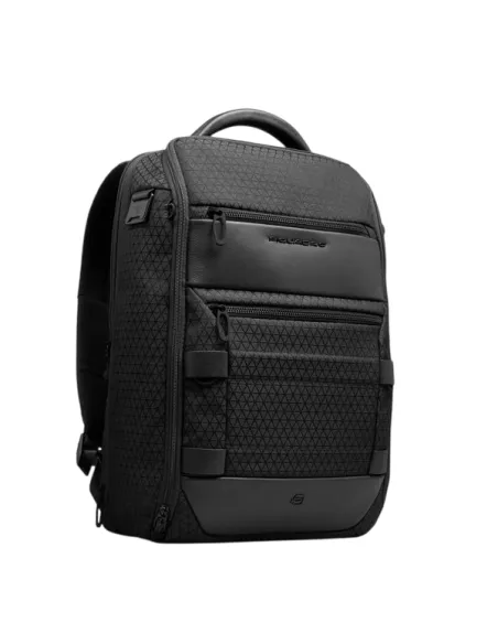 Zaino da viaggio modulare porta pc 15,6 Piquadro Hex, nero