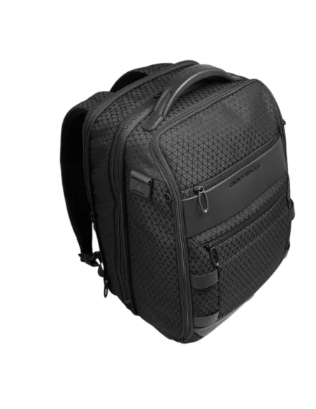 Zaino da viaggio modulare porta pc 15,6 Piquadro Hex, nero
