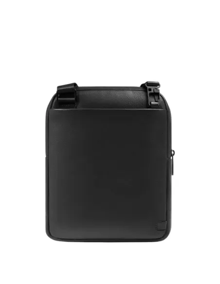 Borsello per iPad ® 11 in pelle Piquadro Russel, nero