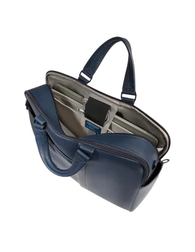 Piquadro Russel Leather Laptop Bag...