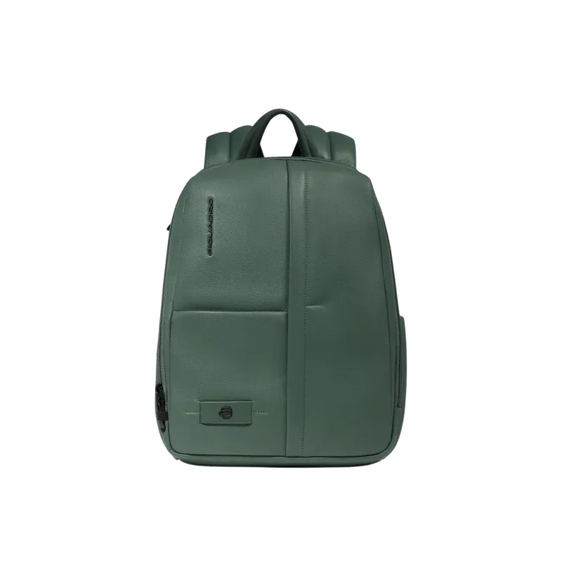 Piquadro Russel Small Leather Backpack Laptop & iPad...
