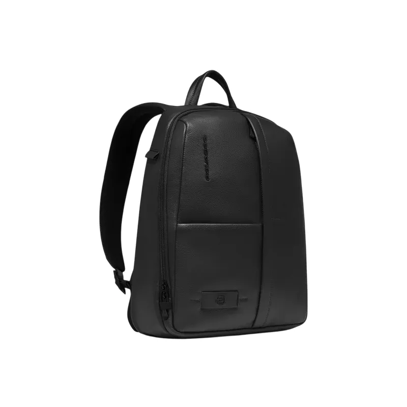 Piquadro Russel Leder-Rucksack klein Laptop & iPad-Fach,... 2