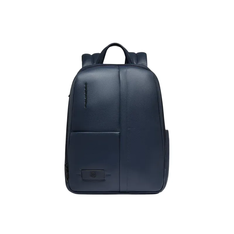 Piquadro Russel Leder-Rucksack klein Laptop & iPad-Fach,...