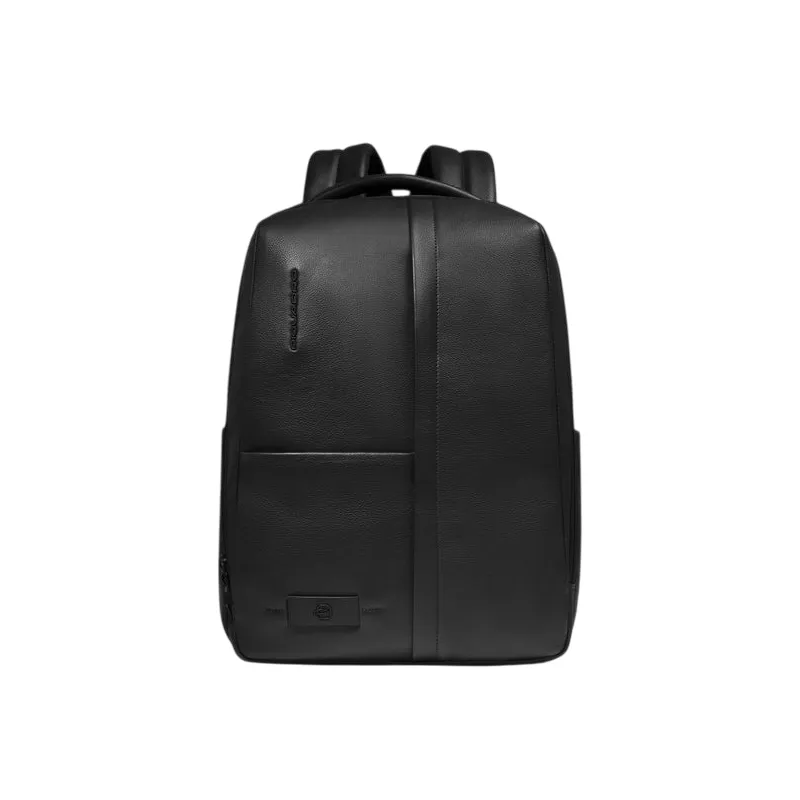 Zaino uomo in pelle porta pc da 15,6 con sistema di...