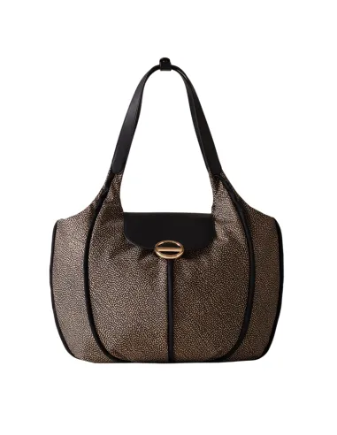 Borbonese Cottage Medium Shopper aus...