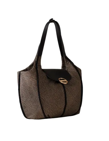 Borbonese Cottage Medium Shopper aus...