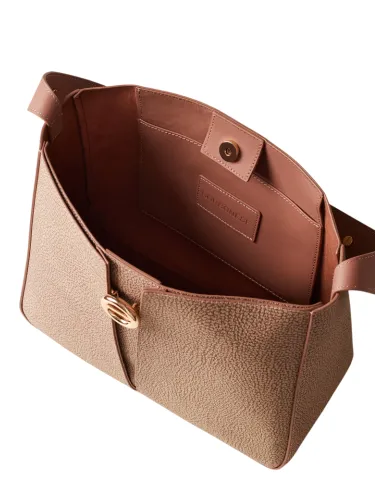 Borbonese Tulip Shoulder Bag in...