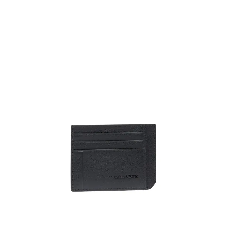 Piquadro Russel Slim Leather Card Holder with RFID... 2