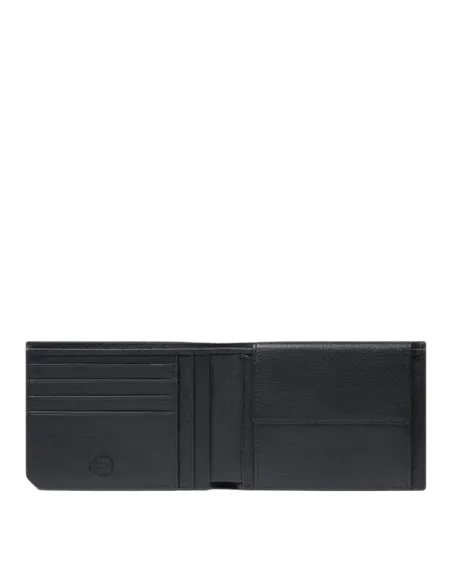 Piquadro Russel Herren-Geldbörse aus Leder mit RFID-Schutz, grün