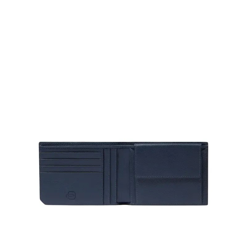 Piquadro Russel Men's Wallet in Leather with RFID...