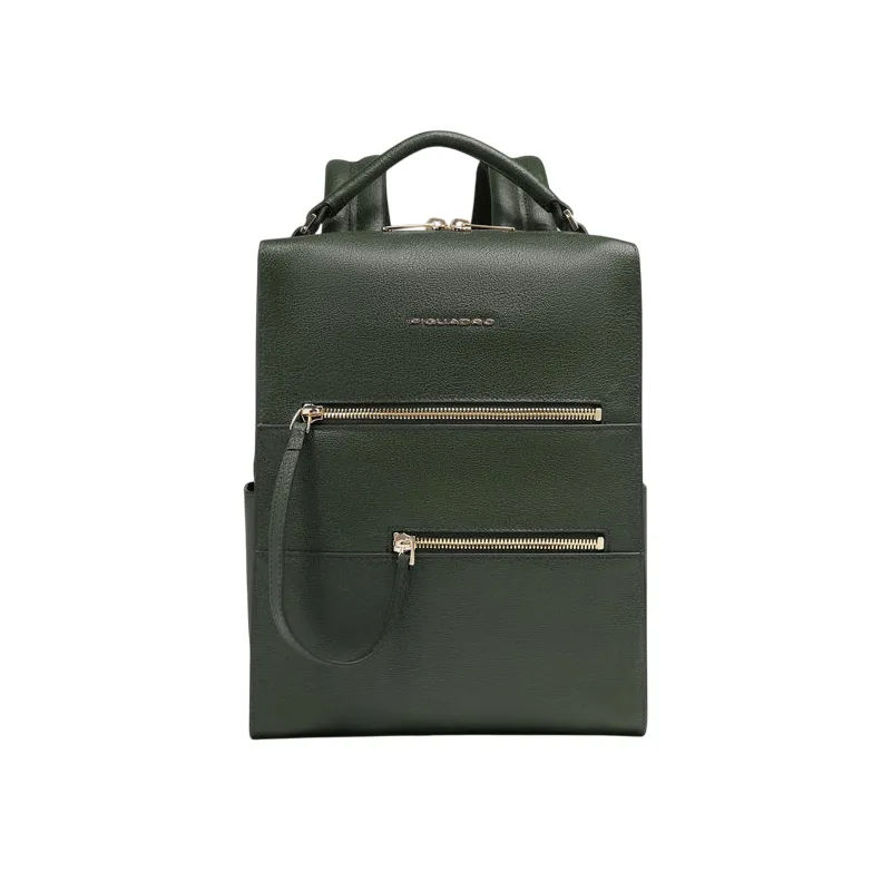 Damenrucksack aus Leder Patricia von Piquadro mit...